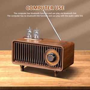 Portable Speakers Retro Wireless BT Speaker Mini Retro Phonograph Shape Stereo Speaker Exquisite Gramophone Music Box Table Desk Decoration R230725