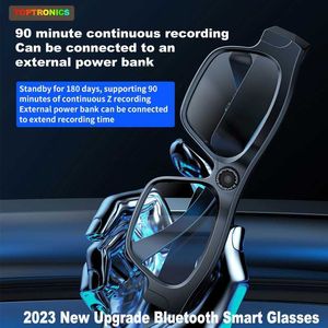 Smart Glasses Новейшие аудио видео Smart Glasses record just record 2k/4K Bluetooth Call Sports Intelly Glasses для бизнеса женщин HKD230725