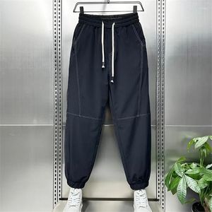 Pantaloni da uomo Coreano Streetwear Uomo Estate Baggy Asciugatura rapida Elastico in vita Sport All-match Uomo Abbigliamento Pantalones Hombre