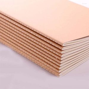 Creative Kraft Paper Traveler Notebook Inside Page Diary Blank Line Book