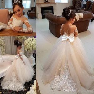 2020 Glitz Pageant Dresses For Little Girls Vestido de Daminha Infantil One Shoulder Flower Girl Dresses Ball Gown260y