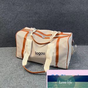 High quality Travel Bags Canvas Handbags Large Capacity Holdall Carry On Luggages Duffel Bags Luxury Unisex Luggage Letter Handbag