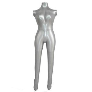 Mode kvinnliga kläder display mannequin uppblåsbar stativ torso uppblåsbara kvinnliga tygmodeller pvc inflationn mannequins full body221j