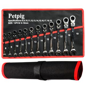 Screwdrivers 5712PCS Key Wrench Set Car Repair Set Wrenches Universal Key Ratchet Spanners Wrench Sets Hand Tools Ratchet wrench Set. 230724