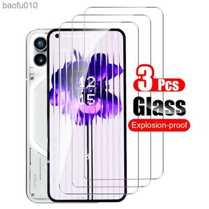 3pcs Temperli Cam Ekran Koruyucusu Hiçbir Şey için Telefon 1 Telefon1 ScreenProtector Kapak Hiçbir Şey Telefon Bir Koruyucu Film Kılıfı L230619