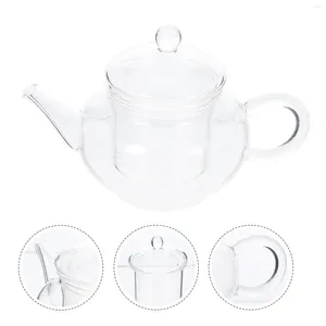 Geschirr Sets Filter Teekanne Tee Wasserkocher Keramik Krug Topf Infuser Glas Transparent Hause Japanische Töpfe