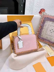 2023 shoulders Bags Tote Leather Handbags Designer Luxurious High Quality Cross body Fashion Purses Flora 220903