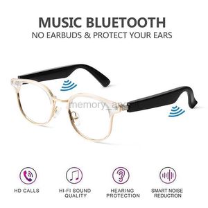 Smart Glasses Smart Glasses Remote Control High Smart Glasses Waterproof Wireless Bluetooth Hands-Free Calling Music Audio Open Ear Sunglasses HKD230725