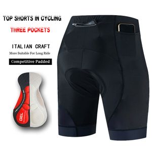 3 Pocket 2023 Men's Cycling Shorts Professional Man Shorts Men's Road Bike Bib Short Summer 5D Padded MTB Liner Cycling Clothing
