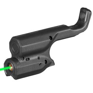 Mirino laser tattico verde per laser a pistola di colore nero 1911 per tiro da caccia