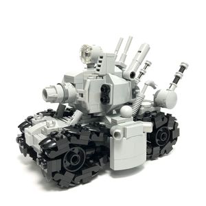 Action Toy Figure MOC Metal Slug Super Simulation Action Figure militari Mattoni Automotive Building Block Modello di assemblaggio Giocattoli creativi per bambini 230720