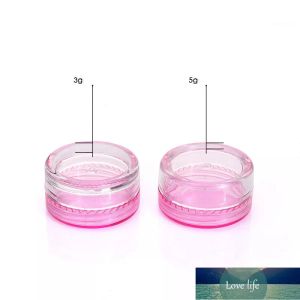 All-match Wax Container Plastic Box 3g/5g Round Bottom Cream Box Small Sample Bottle Cosmetic Packaging Box Bottle