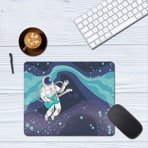 INS Cosmonaut Universe Space Liten Mouse Pad Non-Slip Thicked Rubber Base Pad For Computer Laptop Office Learning Table Mat