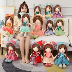 12 개의 별자리 페이어 인형 시뮬레이션 박제 장난감 어린 소녀 생일 선물 큰 인형 인형