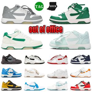 2023 Top Out of Office Low Top Sneakers White Shoes Light Blue Luxury Fashion Designer Women Men Outdoor Sports Platform Sneaker Loafers Vintage Sports Flat Trainers