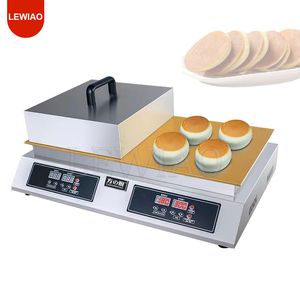 Kommersiell Dorayaki Muffin Machine Pure Copper Grill Plate Scones Cake Maker