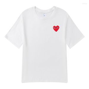 T-shirt da uomo 2023 Fashion Couple T-shirt Love Uomo e donna Abbigliamento estivo per il tempo libero