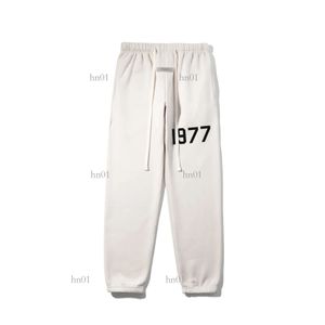 Calça de Moletom Masculina Ess Zgpbfog Ess Nova Linha Dupla 1977 Calça com Perna Calcinha 400g Plush High Connect Masculino e Feminino Lovers02