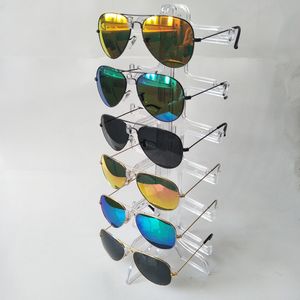 Высококачественные детские стеклянные солнцезащитные очки мальчики для девочек модные модные пилот солнце