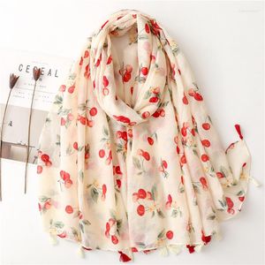 Scarves Autumn Luxury Grey Ladies Dandelion Scarf Female Long Shawl Thin Brown Fashionable Muslim Hijab