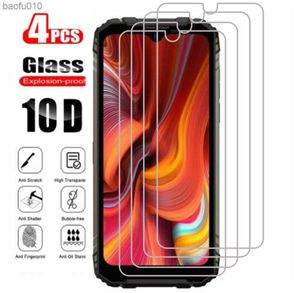 Doogee S96 Pro Tempered Glass Protective on Doogee S96Pro 6.22Inch Screen Protector電話カバーフィルムL230619の4PCS