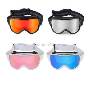 Ski Goggles New Double Layer Anti-fog Large Vision Ski Glasses Men and Women Snowboard Equipment Eyewear Snow Goggles HKD230725