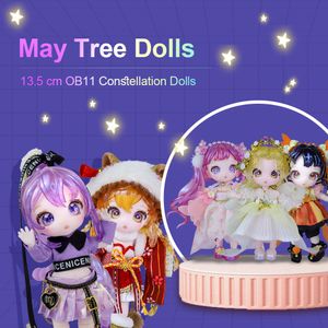 Blind box Dream Fairy 13cm OB11 Maytree Doll Collectible Cute Animal Style Kawaii Toy Figures Birthday Gift for Kids 230724