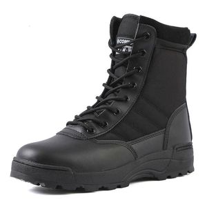 Botas de botas táticas botas militares botas botas especiais força deserto combate botas do exército botas de caminhada no tornozelo sapatos trabalham sapatos de segurança 230724
