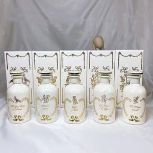 Zapach ogrodowy różowa biała butelka zimowa sprężyna neutralna perfumy EDP 100 ml długotrwały zapach parfum sprayu Kolonia 12Kinds Szybki statek