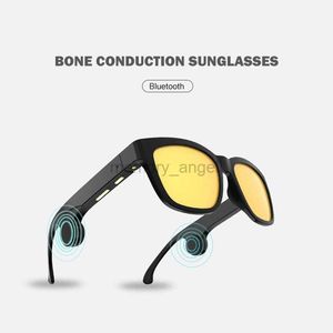 Smart Glasses Bone Conduction Audio Glasses Bluetooth Call Music Solglasögon Vattentäta lättvikt Glasögon Receptinpassning HKD230725