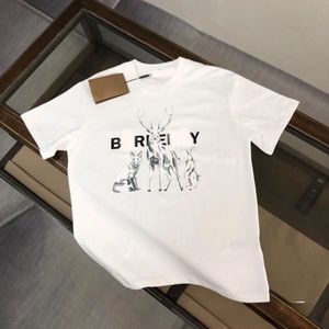 2023Designer Tişört Erkek Gömlek Erkekler T-Shirts Tasarım T-Shirt Erkekler Tshirt İlkbahar Yazları Erkekler Siyah Tees Tatil Kollu Mektuplar Baskı Üstleri 08