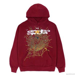 Designer-Modebekleidung Herren-Trainingsanzüge Young Thug Star Same Sp5der 5555555 Hoodie Spider Web Sweater Hosen-Set