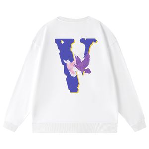 VLONE Felpe da uomo nuove Felpe con cappuccio casual classiche Tendenza moda per uomo e donna Felpa con cappuccio O-collo Pullover in cotone semplice a maniche lunghe VL115