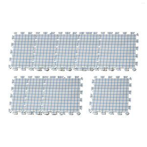 Carpets 9 Pieces Knitting Blocking Mats Woven Board With Grids Crafts For Sewing Crochet Needlework Beginners