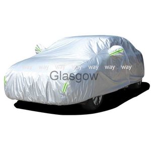 Auto Sun Shade Car copertura del sole Peootector Esterno Four Season Outdoor Cover Outdoor Coperture di ghiaccio Snow Avieto di polvere impermeabile Antiuv X0725