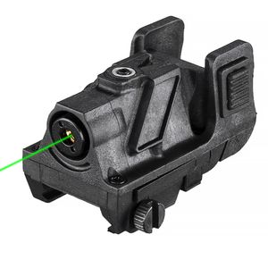 Zielona kropka Pistolet Laser Sight 532nm 5MW taktyczny zielony laserowy zasięg wzroku karabinu szynowego Picatinny