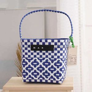 Borsa tessuta a mano Borsa per il tempo libero quotidiano Borsa di alta qualità Borsa da donna Borsa per la spesa di moda per ragazze Borsa da spiaggia Piccola borsa cilindrica quadrata Borsa da donna stylisheendibags