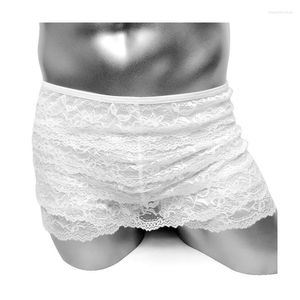 Underpants Ruffled Lace Sissy Underwear Boxers Panties Sexy Lingerie Frilly Knickers Pettipants Layered Gay Men