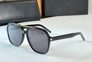 Óculos de sol quadrado preto com lentes cinza escuro para homens e mulheres tons de verão óculos de sol proteção UV com caixa