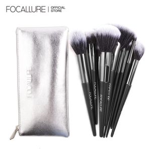 Makeup Tools Focallure 6/10 PCS Soft Fluffy Makeup Brushes Set för Cosmetics Foundation Blush Powder Eyeshadow Blending Brush Beauty Tools 230724