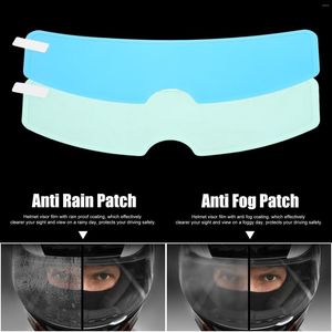 Motorradhelme Anti-Regen-Nebel-Film für Helm-Schutzschild, langlebig, Nano-Beschichtung, Linsenaufkleber, Zubehör