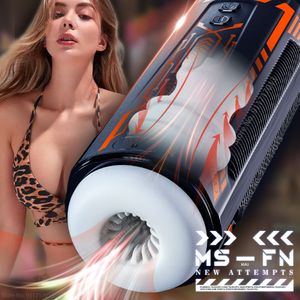 Masturbators Male Masturbation Cup Real Telescope Periscope Sucking Oral Sex Machine Toys Adult Supplies Man Oral Vaginal Masturbation 230725