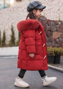 Down Coat Jackets for Girl -30 Winter Duck Down Coats Fashion Children Clothes Kids Snowsuit 5-13Y Teen Warm Outfit Outerwear Coat Parkas HKD230725