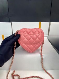 woman luxury bags handbag cc mini bag Crossbody designer bags love shape cc heart bag Shoulder bag chain woc handbags genuine Leather for female Stylish bags