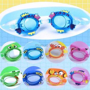 Goggles Anti-dimma simningsglasögon spegelring Miljöskydd Hög elastisk Sile Professional Swimming Goggles Waterproof HKD230725