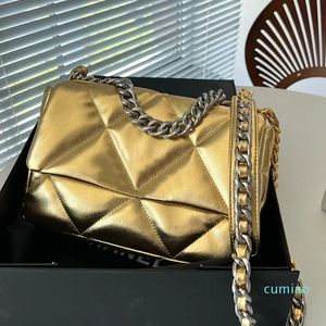 2023-bolsas femininas bolsa de couro de ombro crossbody bolsas de moda bolsa de ouro bolsas de luxo bolsas clássicas com aba chinas bolsa mensageiro carteira feminina 26 cm