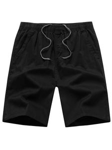 Nya 2023 män last shorts avslappnad bomull lätt med flera fickor sommar svart plus storlek 6xl lös maskulina manliga kläder