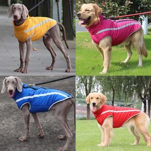 犬のアパレル犬服冬の反射ベストボディスーツレインコートのペット服の2レッグステップ子犬POプロップb03e