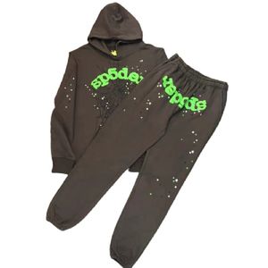 Designer Hoodie Tracksuit SP5der Mens Young Thug 555555 Homens Mulheres Sorto Sweatshirts Print Spider Spider Web Pants S-XL