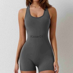 Yoga kläder Spring Seamless Yoga Suit One-Piece Short Dance Belly Drawing Fitness Workout Set Stretch Gym Clothes Push Up Sportswear X0724